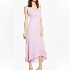 All in Favor Pink Sleeveless Dress